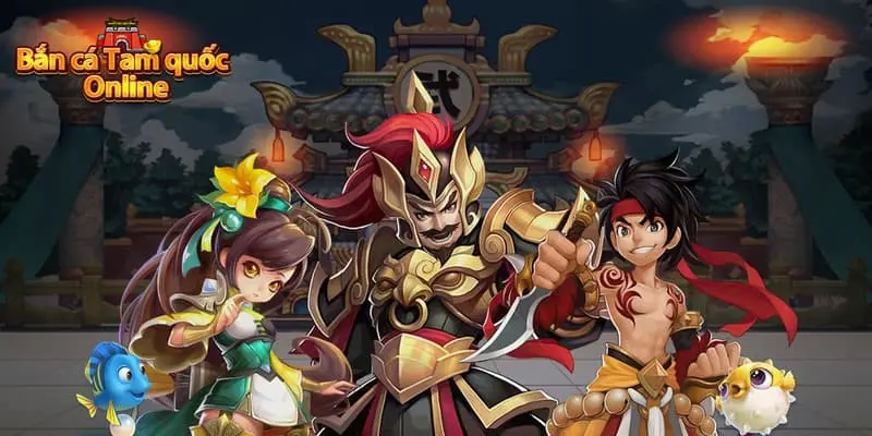 Bắn cá Tam Quốc HITCLUB đa dạng các phòng chơi